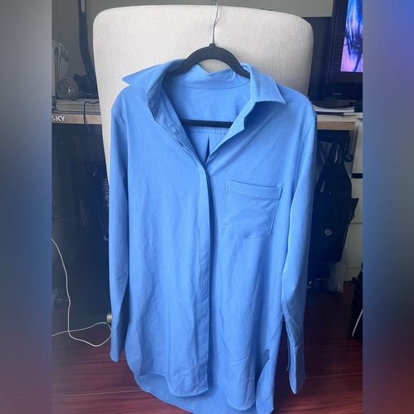 leze the label button down shirt/dress - Picture 1 of 5